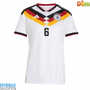 Billiga Tyskland Joshua Kimmich #6 Hemmatröja Dam VM 2026 Kortärmad